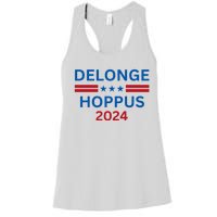 Delonge Hoppus 2024 For President Funny Voting Election 2024 Usa Women's Racerback Tank