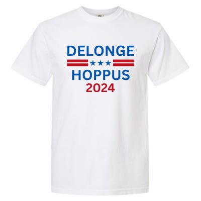 Delonge Hoppus 2024 For President Funny Voting Election 2024 Usa Garment-Dyed Heavyweight T-Shirt