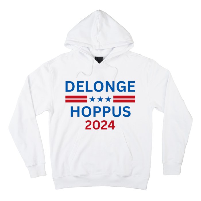 Delonge Hoppus 2024 For President Funny Voting Election 2024 Usa Hoodie