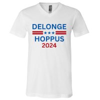 Delonge Hoppus 2024 For President Funny Voting Election 2024 Usa V-Neck T-Shirt