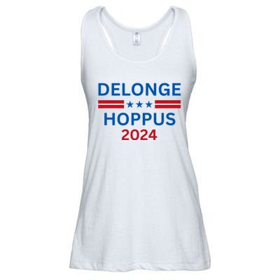 Delonge Hoppus 2024 For President Funny Voting Election 2024 Usa Ladies Essential Flowy Tank