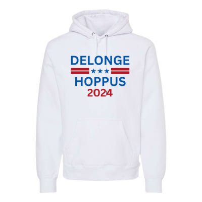 Delonge Hoppus 2024 For President Funny Voting Election 2024 Usa Premium Hoodie