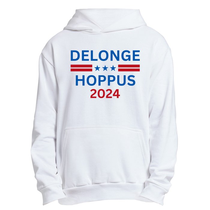 Delonge Hoppus 2024 For President Funny Voting Election 2024 Usa Urban Pullover Hoodie