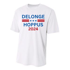 Delonge Hoppus 2024 For President Funny Voting Election 2024 Usa Performance Sprint T-Shirt