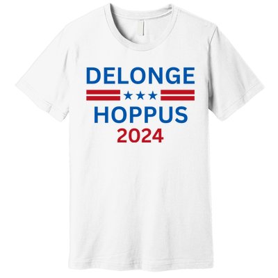 Delonge Hoppus 2024 For President Funny Voting Election 2024 Usa Premium T-Shirt