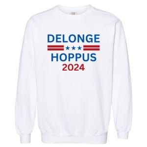 Delonge Hoppus 2024 For President Funny Voting Election 2024 Usa Garment-Dyed Sweatshirt