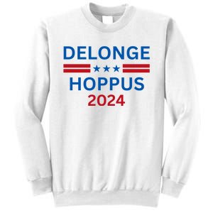 Delonge Hoppus 2024 For President Funny Voting Election 2024 Usa Sweatshirt