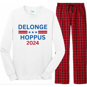 Delonge Hoppus 2024 For President Funny Voting Election 2024 Usa Long Sleeve Pajama Set