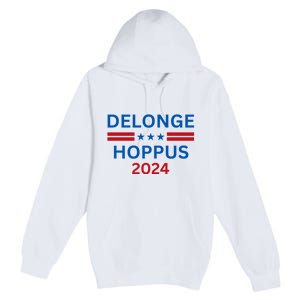 Delonge Hoppus 2024 For President Funny Voting Election 2024 Usa Premium Pullover Hoodie