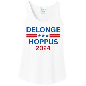 Delonge Hoppus 2024 For President Funny Voting Election 2024 Usa Ladies Essential Tank