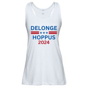 Delonge Hoppus 2024 For President Funny Voting Election 2024 Usa Ladies Essential Flowy Tank