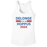 Delonge Hoppus 2024 For President Funny Voting Election 2024 Usa Ladies PosiCharge Competitor Racerback Tank