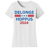 Delonge Hoppus 2024 For President Funny Voting Election 2024 Usa Women's T-Shirt