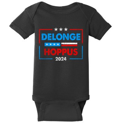 Delonge Hoppus 2024 For President Funny Voting Election 2024 Usa Baby Bodysuit