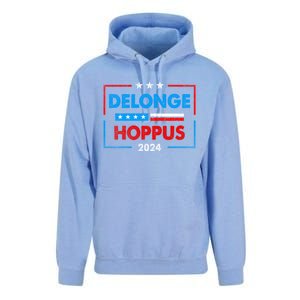 Delonge Hoppus 2024 For President Funny Voting Election 2024 Usa Unisex Surf Hoodie