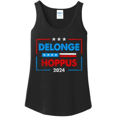 Delonge Hoppus 2024 For President Funny Voting Election 2024 Usa Ladies Essential Tank