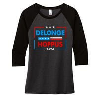 Delonge Hoppus 2024 For President Funny Voting Election 2024 Usa Women's Tri-Blend 3/4-Sleeve Raglan Shirt