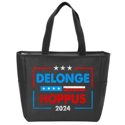 Delonge Hoppus 2024 For President Funny Voting Election 2024 Usa Zip Tote Bag