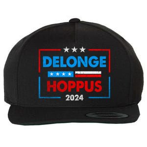 Delonge Hoppus 2024 For President Funny Voting Election 2024 Usa Wool Snapback Cap