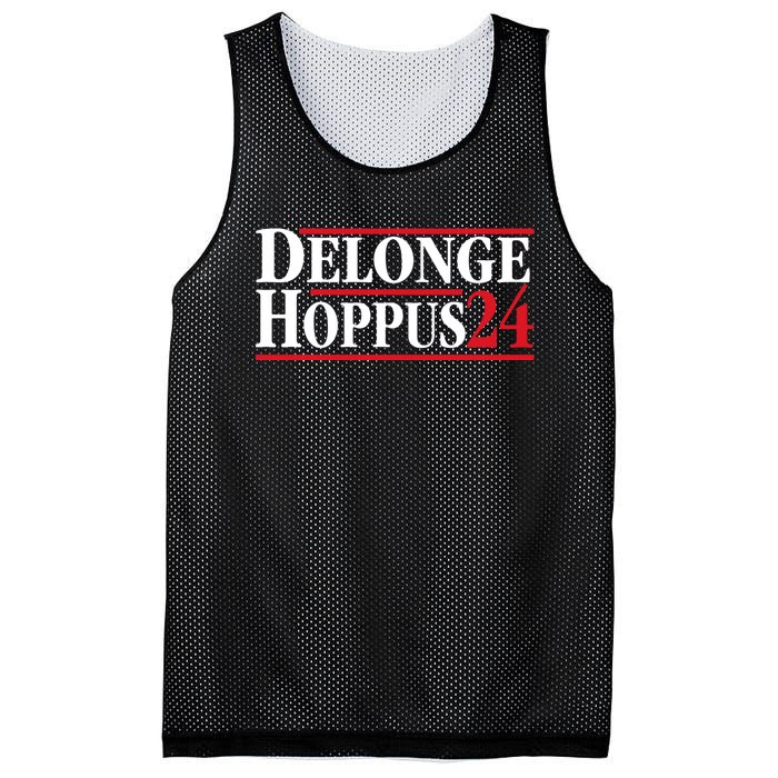 Delonge Hoppus 2024 For President Funny Voting Election 2024 Usa Mesh Reversible Basketball Jersey Tank