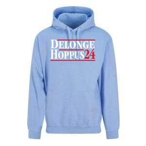 Delonge Hoppus 2024 For President Funny Voting Election 2024 Usa Unisex Surf Hoodie