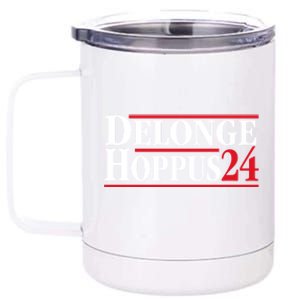 Delonge Hoppus 2024 For President Funny Voting Election 2024 Usa 12 oz Stainless Steel Tumbler Cup