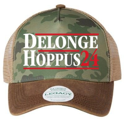 Delonge Hoppus 2024 For President Funny Voting Election 2024 Usa Legacy Tie Dye Trucker Hat