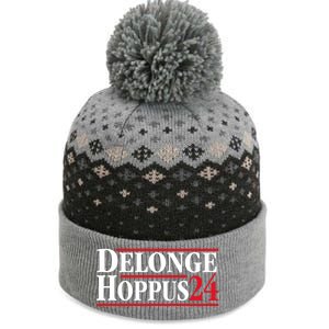 Delonge Hoppus 2024 For President Funny Voting Election 2024 Usa The Baniff Cuffed Pom Beanie