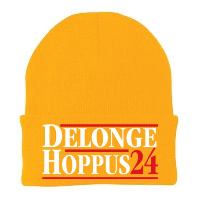 Delonge Hoppus 2024 For President Funny Voting Election 2024 Usa Knit Cap Winter Beanie