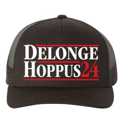 Delonge Hoppus 2024 For President Funny Voting Election 2024 Usa Yupoong Adult 5-Panel Trucker Hat