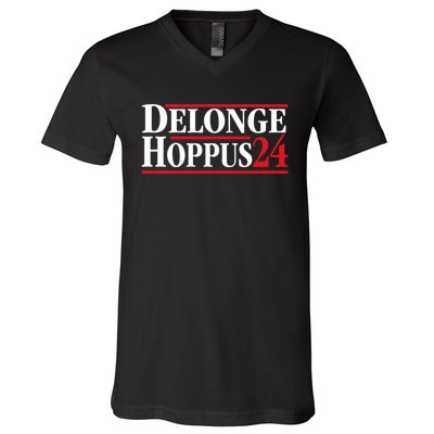 Delonge Hoppus 2024 For President Funny Voting Election 2024 Usa V-Neck T-Shirt