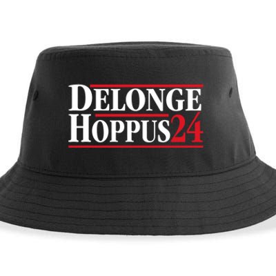 Delonge Hoppus 2024 For President Funny Voting Election 2024 Usa Sustainable Bucket Hat