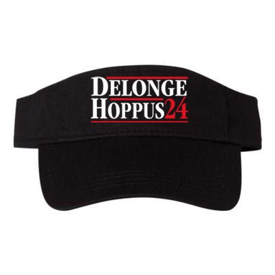 Delonge Hoppus 2024 For President Funny Voting Election 2024 Usa Valucap Bio-Washed Visor