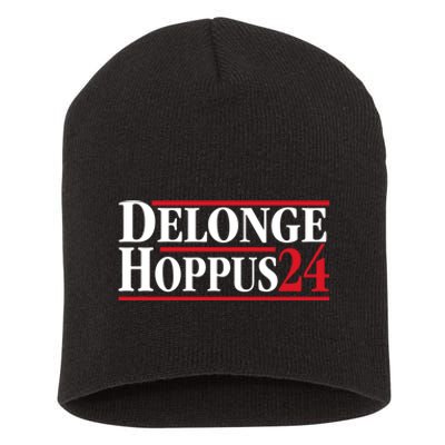 Delonge Hoppus 2024 For President Funny Voting Election 2024 Usa Short Acrylic Beanie