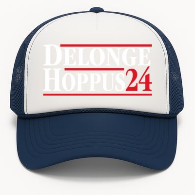 Delonge Hoppus 2024 For President Funny Voting Election 2024 Usa Trucker Hat