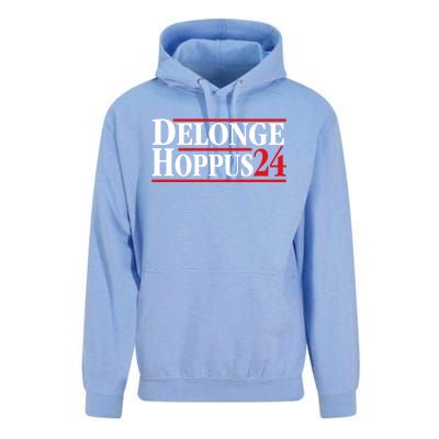 Delonge Hoppus 2024 For President Funny Voting Election 2024 Usa Unisex Surf Hoodie