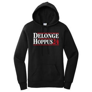 Delonge Hoppus 2024 For President Funny Voting Election 2024 Usa Women's Pullover Hoodie