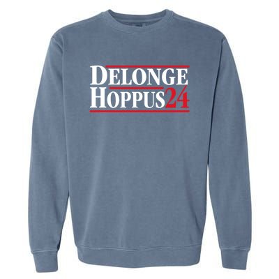 Delonge Hoppus 2024 For President Funny Voting Election 2024 Usa Garment-Dyed Sweatshirt