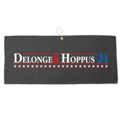 Delonge Hoppus 2024 For President Funny Voting Election 2024 Usa Large Microfiber Waffle Golf Towel