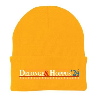 Delonge Hoppus 2024 For President Funny Voting Election 2024 Usa Knit Cap Winter Beanie