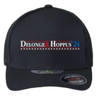 Delonge Hoppus 2024 For President Funny Voting Election 2024 Usa Flexfit Unipanel Trucker Cap