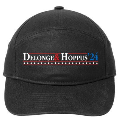 Delonge Hoppus 2024 For President Funny Voting Election 2024 Usa 7-Panel Snapback Hat