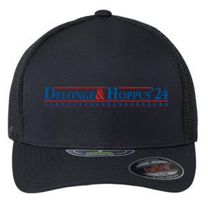 Delonge Hoppus 2024 For President Funny Voting Election 2024 Usa Flexfit Unipanel Trucker Cap