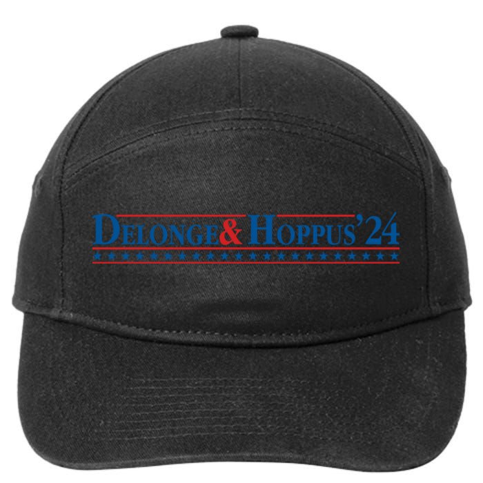 Delonge Hoppus 2024 For President Funny Voting Election 2024 Usa 7-Panel Snapback Hat