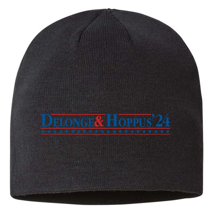 Delonge Hoppus 2024 For President Funny Voting Election 2024 Usa Sustainable Beanie