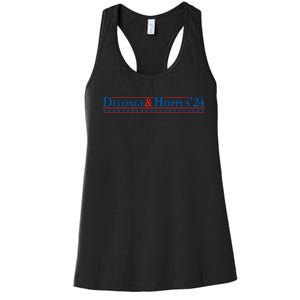 Delonge Hoppus 2024 For President Funny Voting Election 2024 Usa Women's Racerback Tank