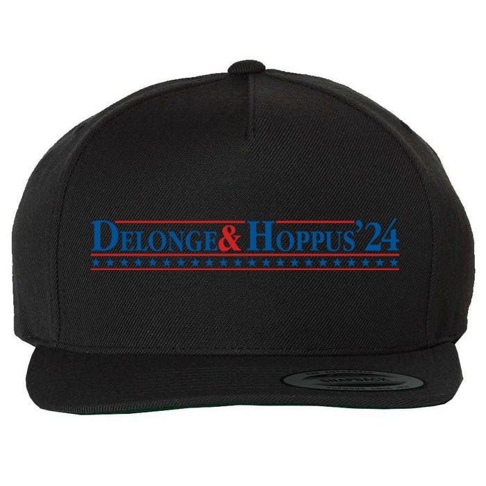 Delonge Hoppus 2024 For President Funny Voting Election 2024 Usa Wool Snapback Cap