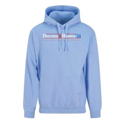 Delonge Hoppus 2024 For President Funny Voting Election 2024 Usa Unisex Surf Hoodie