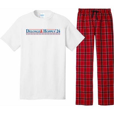 Delonge Hoppus 2024 For President Funny Voting Election 2024 Usa Pajama Set