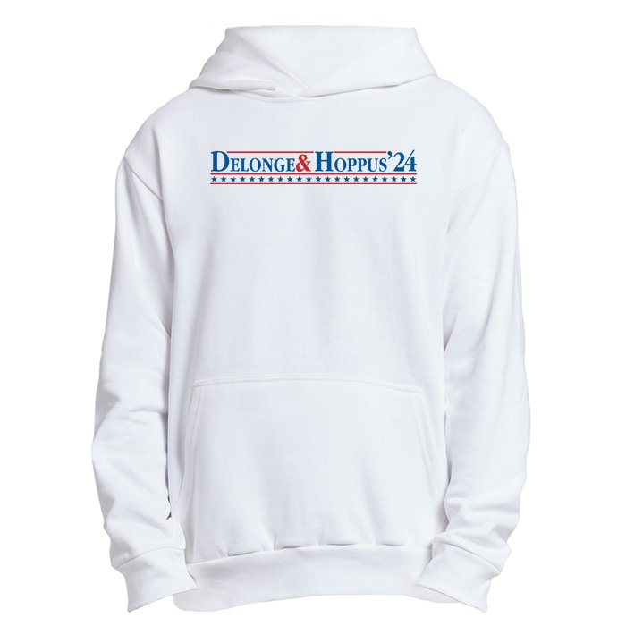 Delonge Hoppus 2024 For President Funny Voting Election 2024 Usa Urban Pullover Hoodie